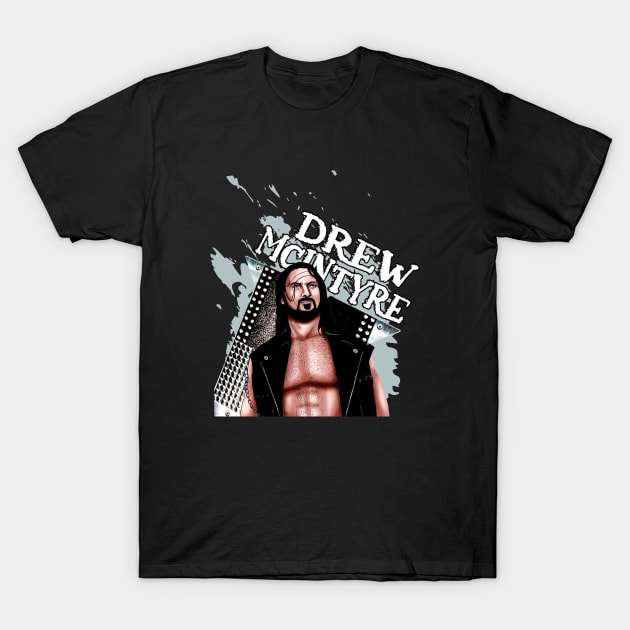 Drew Mcintyre T-Shirt by Berujung Harmony